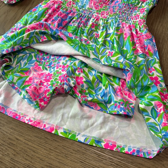 Lilly Pulitzer Cyla Off the Shoulder Romper Skort Dress Size Small NWT! - Picture 8 of 9